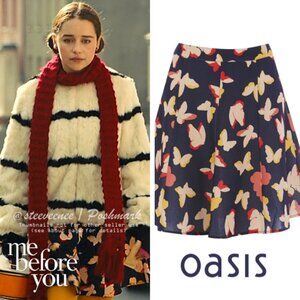 Oasis Bold Butterfly Flippy Skirt ASO Louisa Clark
